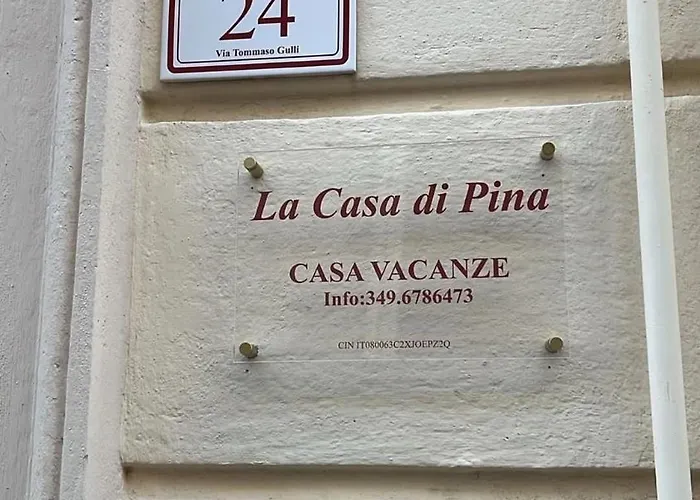 La Casa Di Pina Lägenhet *